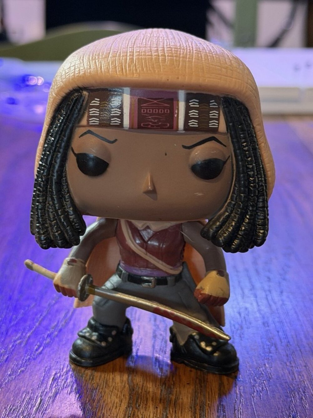 Funko Pop! Vinyl The Walking Dead Michonne #38 Television Vinyl Figure ~ no box